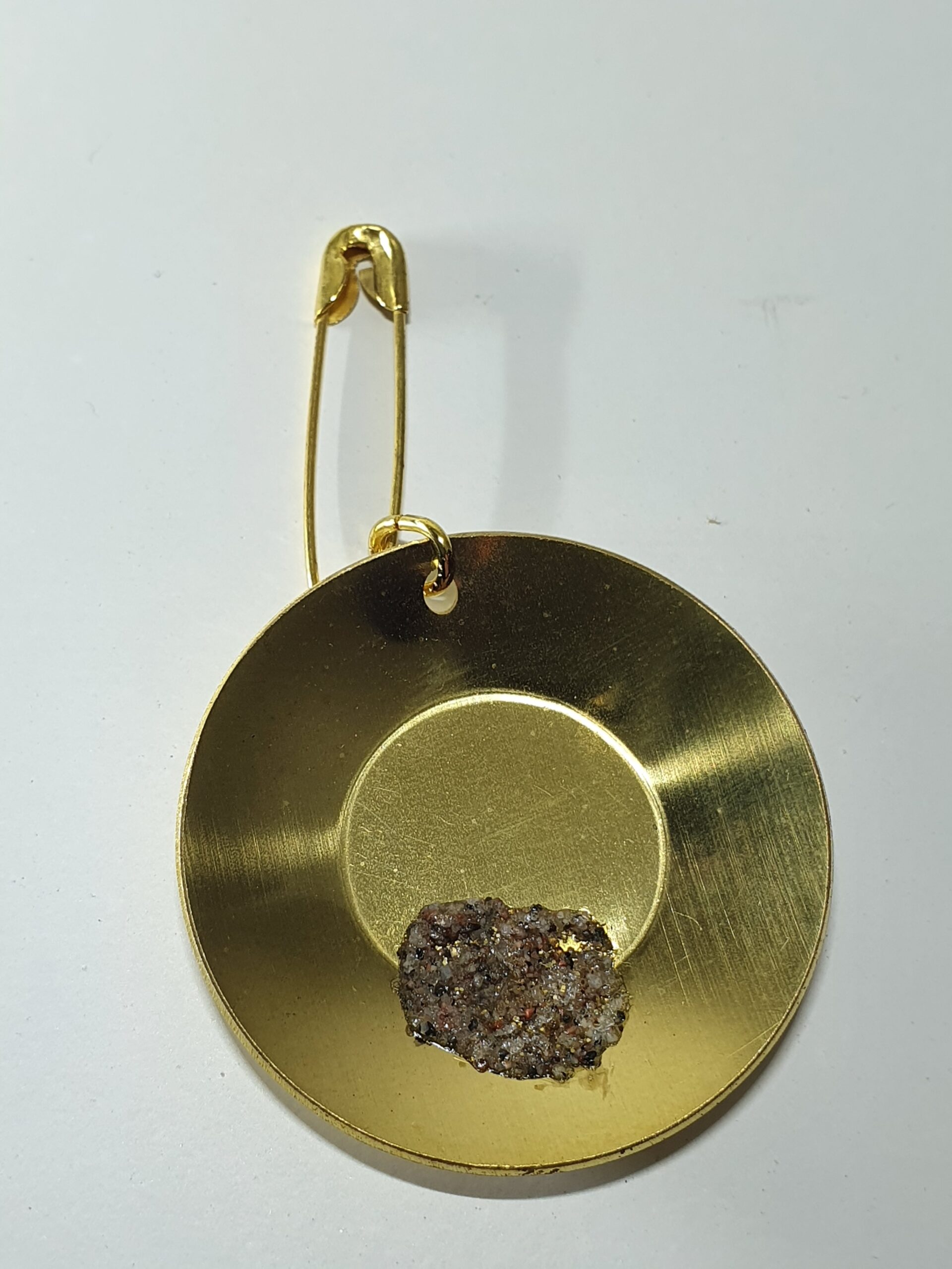 Hänge Vaskpanna Guld med Utsmyckning-image